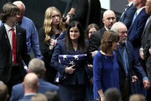 Wife Of Slain Deputy U.S. Marshal Speaks Out, Urges Support for Law Enforcement
